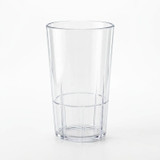 Cambr 16 oz Clear Plastic Tumbler (36/Case) - Durable SAN Material - Chicken Pieces