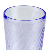 GET 12 oz Blue Textured Plastic Hi Ball Tumbler (72/Case) - Break-Resistant - Chicken Pieces