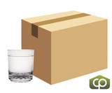 Steelite 12 oz Diamond Tumbler - Plastic, Clear (24/Case) - Polycrystal Design - Chicken Pieces