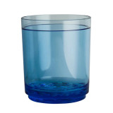 Steelite 12 oz Diamond Tumbler - Polycrystal®, Blue (24/Case) - Chicken Pieces