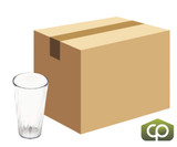 GET 32 oz Clear Textured Plastic Tumbler (72/Case) - Durable SAN Material - Chicken Pieces