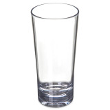 Carlisle 14 oz Clear Plastic Tumbler (24/Case) - Shatterproof SAN Construction - Chicken Pieces