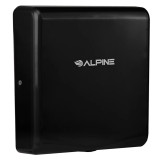 Alpine Industries Automatic Hand Dryer - 8 Second Dry Time, Black, 110-120V - Chicken Pieces