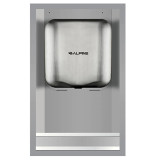 Alpine Industries Recess Kit for Hemlock Hand Dryer - Brushed Stainless - Chicken Pieces