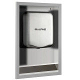 Alpine Industries Recess Kit for Hemlock Hand Dryer - Brushed Stainless - Chicken Pieces
