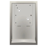 Alpine Industries Recess Kit for Hemlock Hand Dryer - Brushed Stainless - Chicken Pieces