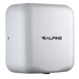 Alpine Industries Automatic Hand Dryer - 10 Second Dry Time, White, 110-120V - Chicken Pieces