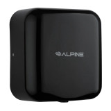Alpine Industries Automatic Hand Dryer - 10 Second Dry Time, Black, 110-120V
