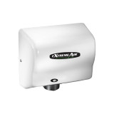 American Dryer GXT9 Automatic Hand Dryer - 10 Second Dry Time, White ABS - Chicken Pieces