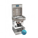 Elkay Enhanced ADA Cooler Wall Mount Drinking Fountain with Bottle Filler - Chicken Pieces