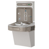 Elkay EZSDWSVRLK Wall Mount Drinking Fountain w/ Bottle Filler - Light Gray - Chicken Pieces