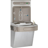 Elkay LZSDWSSK Stainless Wall Mount Drinking Fountain w/ Bottle Filler - Chicken Pieces