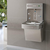 Elkay EZS8WSVRLK Wall Mount Drinking Fountain w/ Bottle Filler - Refrigerated - Chicken Pieces