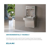 Elkay EZS8WSVRSK Wall Mount Drinking Fountain w/ Bottle Filler - Stainless - Chicken Pieces