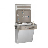 Elkay LZO8WSSK Wall Mount Drinking w/ Bottle Filler - Filtered, Stainless - Chicken Pieces