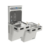 Elkay EMABFTLDDWSSK Drinking Fountain w/ Bottle Filler - Non-Filtered - Chicken Pieces