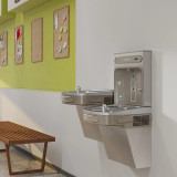 Elkay LZSTL8WSVRSK Wall Mount Drinking Fountain - Filtered, Refrigerated - Chicken Pieces