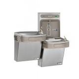 Elkay EZSTLG8WSSK Wall Mount Drinking Fountain w/ Bottle Filler - Refrigerated - Chicken Pieces