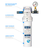 Ice-O-Matic IFQ1 Single Combination Water Filter Cartridge Assembly - Chicken Pieces