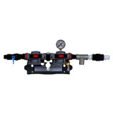 3M Cuno Dual Port DP2XX Hot and cold Twin Manifold Assembly - Chicken Pieces