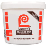 Lawry's 5 lb. Seasoned Salt - 4/Case - Bold, Zesty Flavor with No MSG - Chicken Pieces