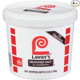 Lawry's 5 lb. Seasoned Salt - 4/Case - Bold, Zesty Flavor with No MSG - Chicken Pieces