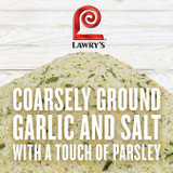 Lawry's 28 oz. Garlic Salt with Parsley, Coarse Grind (6/Case) - Exciting Salt - Chicken Pieces