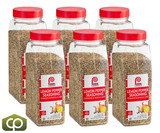 Lawry's 20.5 oz.  (6/Case) Lemon Pepper Seasoning - Zesty Blend of Black Pepper - Chicken Pieces