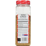 Lawry's Pepper Supreme Seasoning, 21 oz. - 6/Case - Dishes with Spicy Flavor - Chicken Pieces