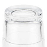 GET S-18-CL 20 oz Pint Glass, Clear SAN Plastic, Break Resistant, 24/Case - Chicken Pieces