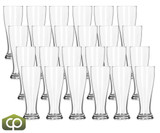 Libbey 1604 16 oz Pilsner Glass - Flared Bottom for Enhanced Beer (24/Case) - Chicken Pieces