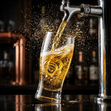 Anchor 93012 13 oz Barbary Beer Pilsner Glass - Durability Glass (24/Case)  - Chicken Pieces