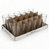 Libbey 15429 14 oz Gibraltar® Footed Pilsner Glass - DuraTuff® (24/Case) - Chicken Pieces