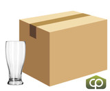 Libbey 195 19 oz Pub Glass - Flared Body, Chip-Resistant Rim (36/Case) - Chicken Pieces