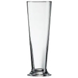 Arcoroc 25263 13 1/2 oz Linz Pilsner Glass - Classic Design, (24/Case) - Chicken Pieces