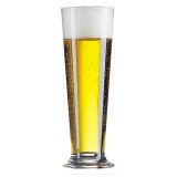 Arcoroc 25263 13 1/2 oz Linz Pilsner Glass - Classic Design, (24/Case) - Chicken Pieces