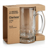 Anchor 1172U 12 oz Clarisse™ Beer Tankard - Sturdy Construction (12/Case) - Chicken Pieces