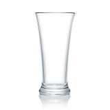 Strahl N415103 14 oz Design Pilsner Glass - Shatter-Resistant (12/Case) - Chicken Pieces