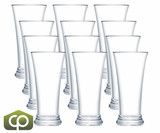 Strahl N415103 14 oz Design Pilsner Glass - Shatter-Resistant (12/Case) - Chicken Pieces