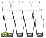 Anchor 90247 20 oz Pub Glass - Durable Rim-Tempered Design (12/Case) - Chicken Pieces