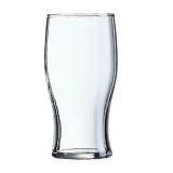 Arcoroc P3008 20 oz Tulip Beer Glass (24/Case) - Elegant Curved Silhouette  - Chicken Pieces