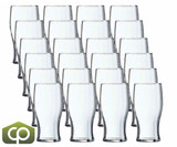 Arcoroc P3008 20 oz Tulip Beer Glass (24/Case) - Elegant Curved Silhouette  - Chicken Pieces