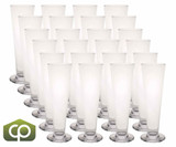 Steelite 7048DR031 14 oz Summit Pilsner Glass Clear Plastic (24/Case) - Chicken Pieces
