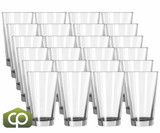 Libbey 1632HT 18 oz DuraTuff Restaurant Basics Mixing Glass - Clear (24/Case) - Chicken Pieces