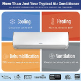 Pioneer Diamante Series Wall Mounted Ductless Mini Split AC 220V, 12,000 BTU - Chicken Pieces