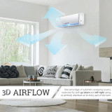 Pioneer Diamante Series Wall Mounted Ductless Mini Split AC 220V, 12,000 BTU - Chicken Pieces