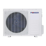 Pioneer® Diamante Ultra 9,000 BTU 23 SEER2 Ductless Mini-Split Inverter++ Energy-Star Wi-Fi Air Conditioner Heat Pump Full Set 115V with 16 Ft. Kit - Chicken Pieces