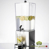 Cal-Mil 3 gal Beverage Dispenser w/ Infuser - Stainless Base Flavor with Ease - Chicken Pieces
