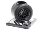 Beer Tubes 1/4 100 oz. Tall Tube Race Tire Beer Tower - Race Tire Base Design - Chicken Pieces
