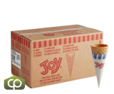  JOY #415 Jacketed Sugar Cone - 200/Box | Classic Cone Shape 
